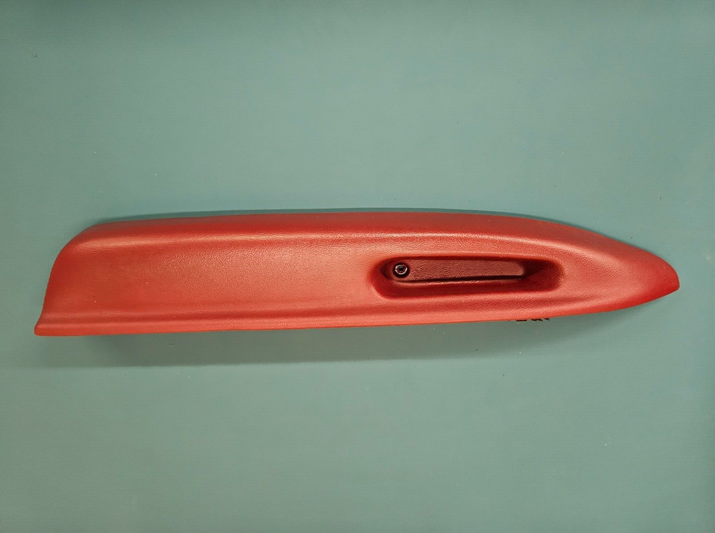 🔥92-96 Ford F150 F250 BRONCO RIGHT PASSENGER Door Panel ARMREST PULL HANDLE RED