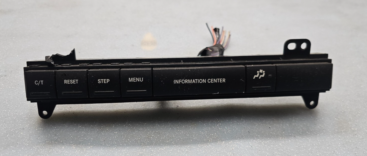 🔥06-07 Cherokee Commander Information Switch Control Instrument Panel BLACK OEM