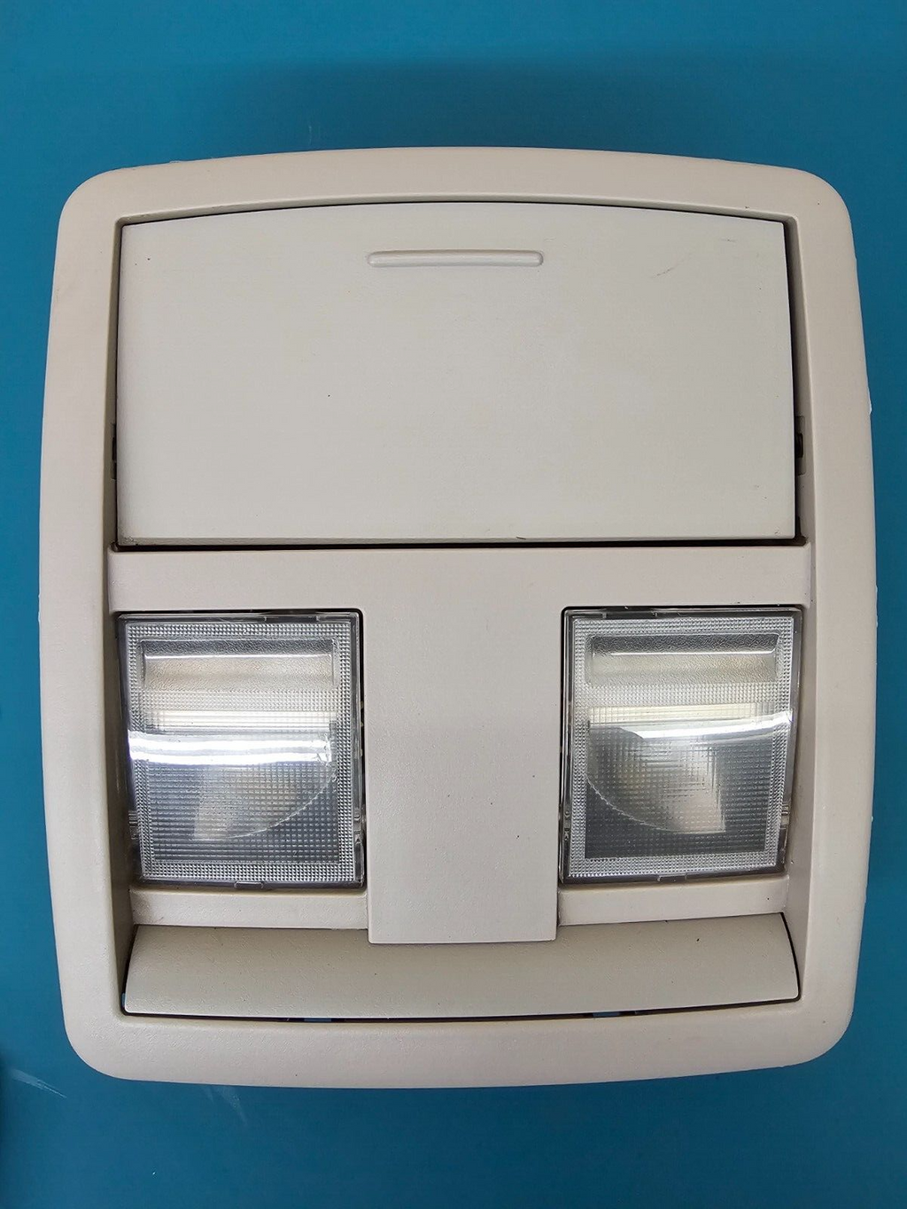 05-07 Dodge Charger 13-18 Challenger Overhead Console Dome Map Light Storage Tan