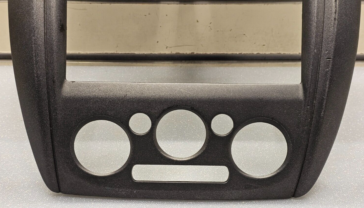 🔥01-03 Protege Dash AM FM Radio Stereo Display Climate Bezel Trim Panel Black