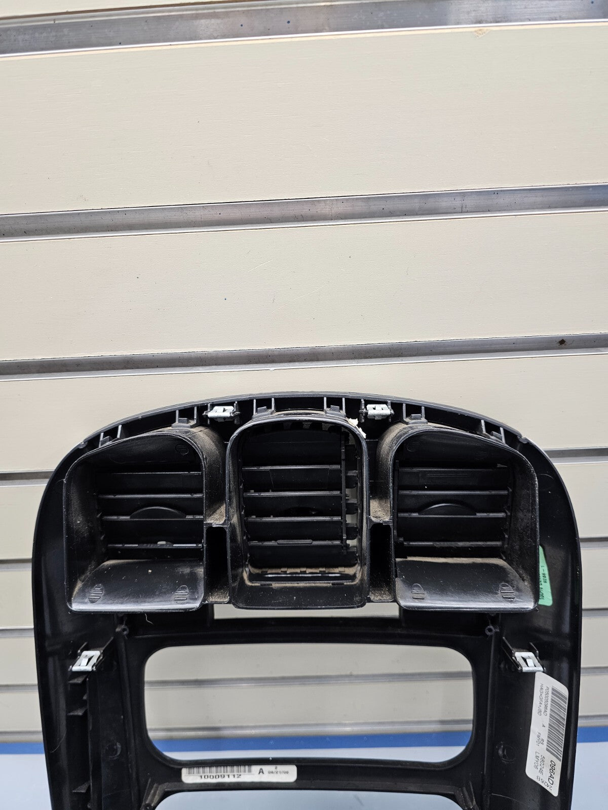 🔥01-07 Dodge Caravan Town & Country dash radio climate TRIM bezel BLACK/SILVER