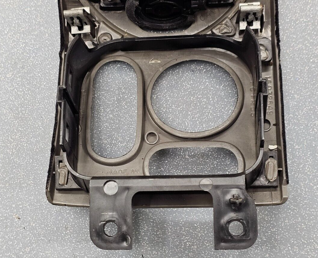 🔥02-09 Envoy Trailblazer Dash Left Driver Head Light Switch Bezel Carbon Black