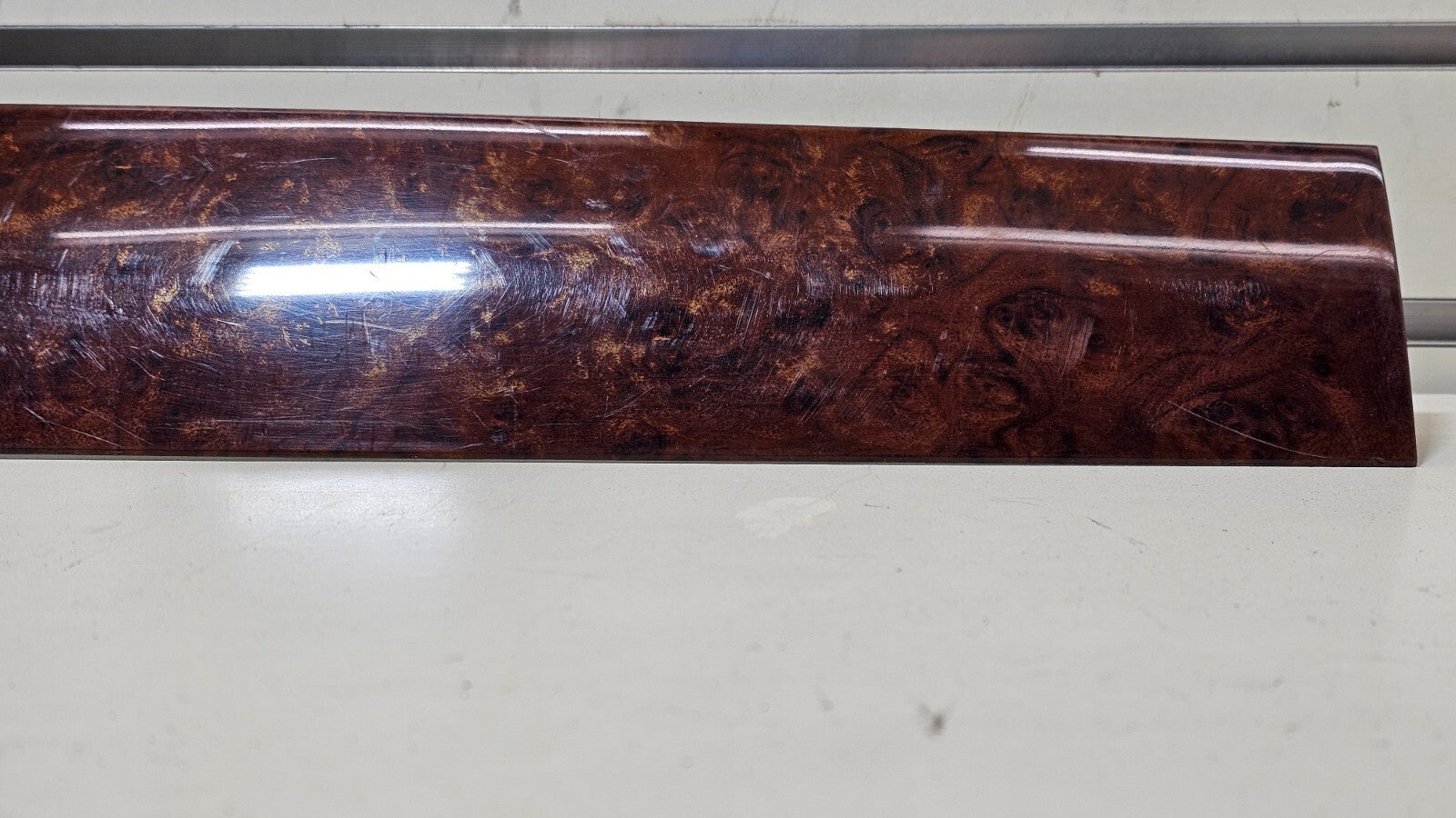 🔥07-13 Suburban TAHOE YUKON Dash Radio Bezel Trim RIGHT Panel w/ Vent WOOD B36