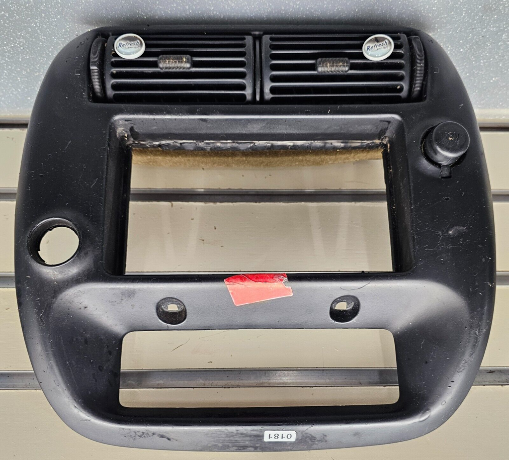 🔥95-10 Ford Ranger EXPLORER Center Dash Radio Trim Surround Bezel Trim BLACK B2