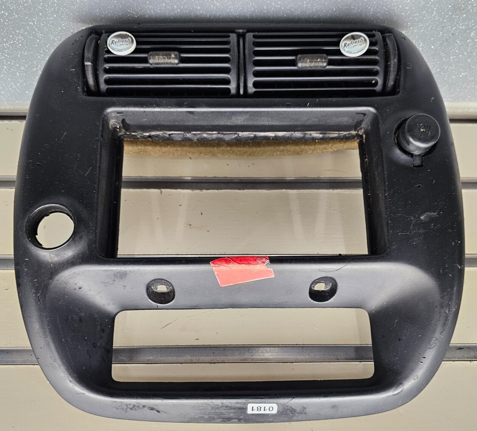 🔥95-10 Ford Ranger EXPLORER Center Dash Radio Trim Surround Bezel Trim BLACK B2