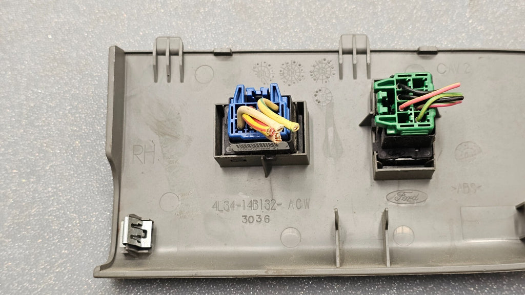 🔥04-08Ford F150 Crown Victoria Right Passenger Window 2 Door Switch TAN WS24