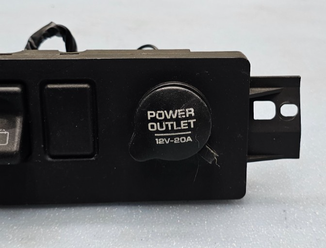 🔥97-01 Jeep Cherokee XJ Rear Wiper Defrost Switch Control Black