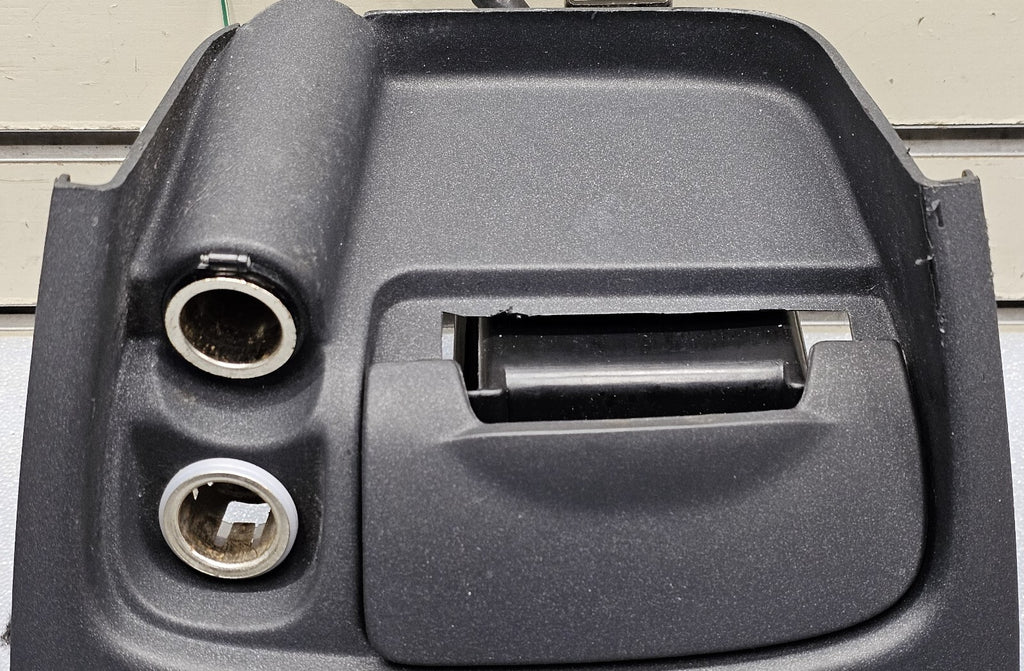 🔥01-06 Santa Fe Dash Temperature Climate control Heater Air Filter Bezel Black