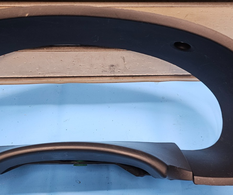 🔥01-07 Dodge Caravan Town & Country Dash Speedometer Cluster Bezel Trim Black