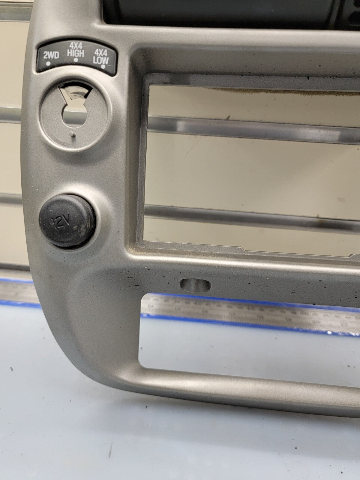 🔥95-10 Ranger EXPLORER Radio Center Dash Trim Bezel 4x4 Fog Air Vent SILVER B2