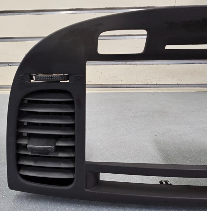 🔥06-11 Kia Rio Center Dash Trim Radio Bezel  Climate With Air Vents Black OEM