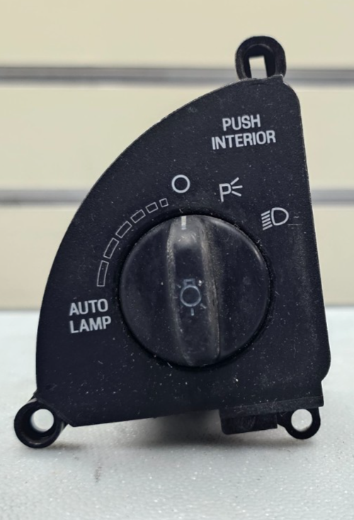 🔥98-02 TOWN CAR DASH DIMMER HEADLIGHT CONTROL SWITCH W/AUTO LAMP ASSEMBLY BLACK