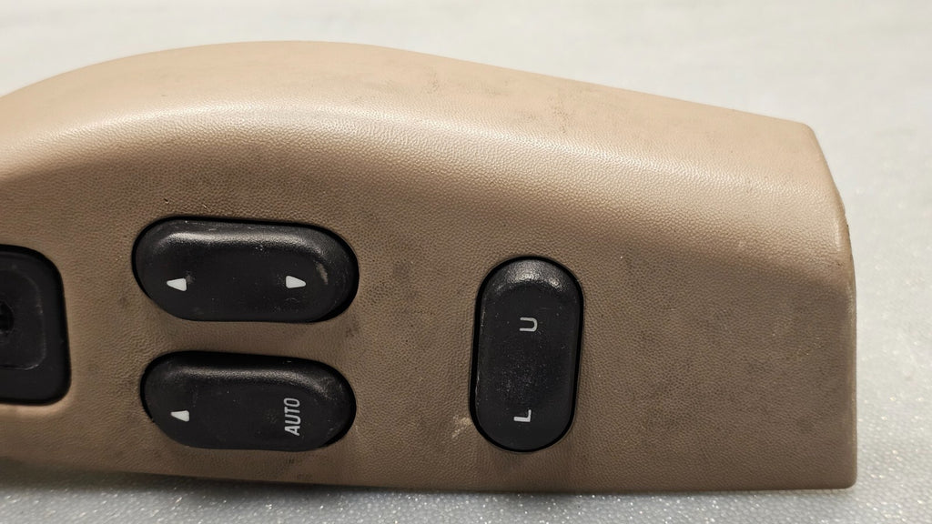 🔥97-03 FORD F150 LEFT DRIVER MASTER POWER DOOR WINDOW SWITCH LOCK TAN OEM