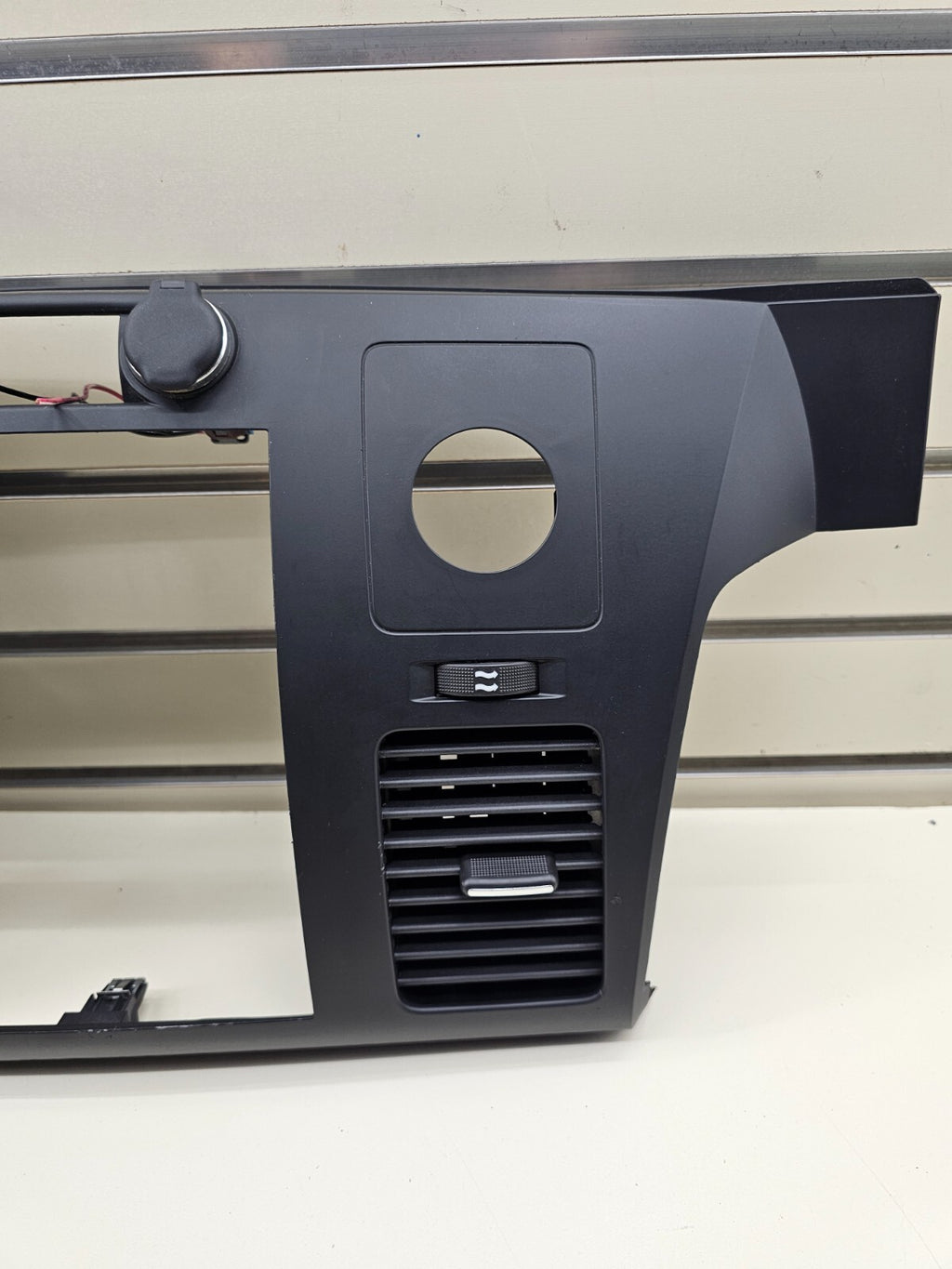 🔥07-14 Silverado SIERRA Center Dash Radio Bezel AC Climate Trim Panel BLACK B6