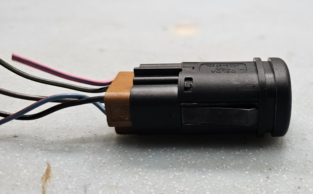 🔥2001-2004 FORD MUSTANG REAR MIRROR DEFROST SWITCH OEM BLACK