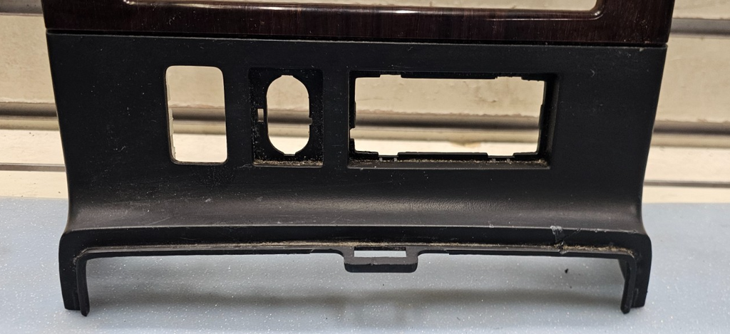 🔥06-10 Explorer Radio Temperature Climate Control Dash Panel Bezel Trim Wood
