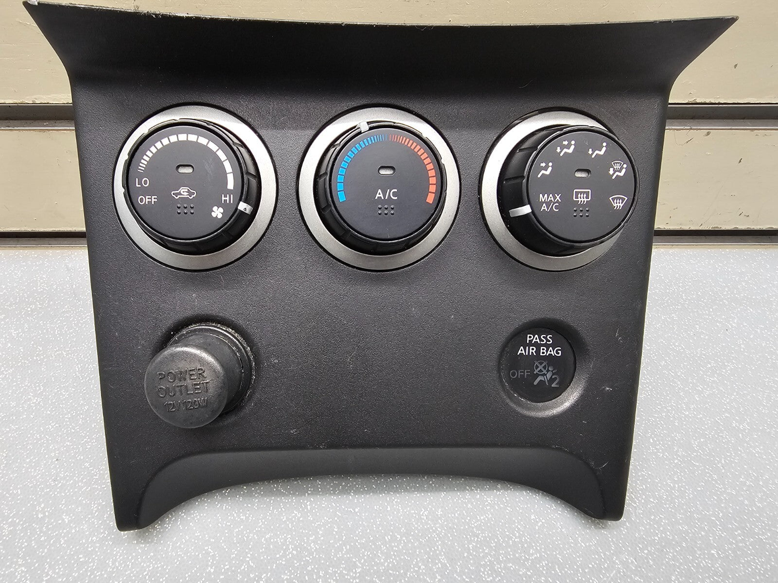 🔥08-15 NISSAN ROGUE DASH AC A/C HVAC HEATER CLIMATE TEMPERATURE CONTROL PANEL