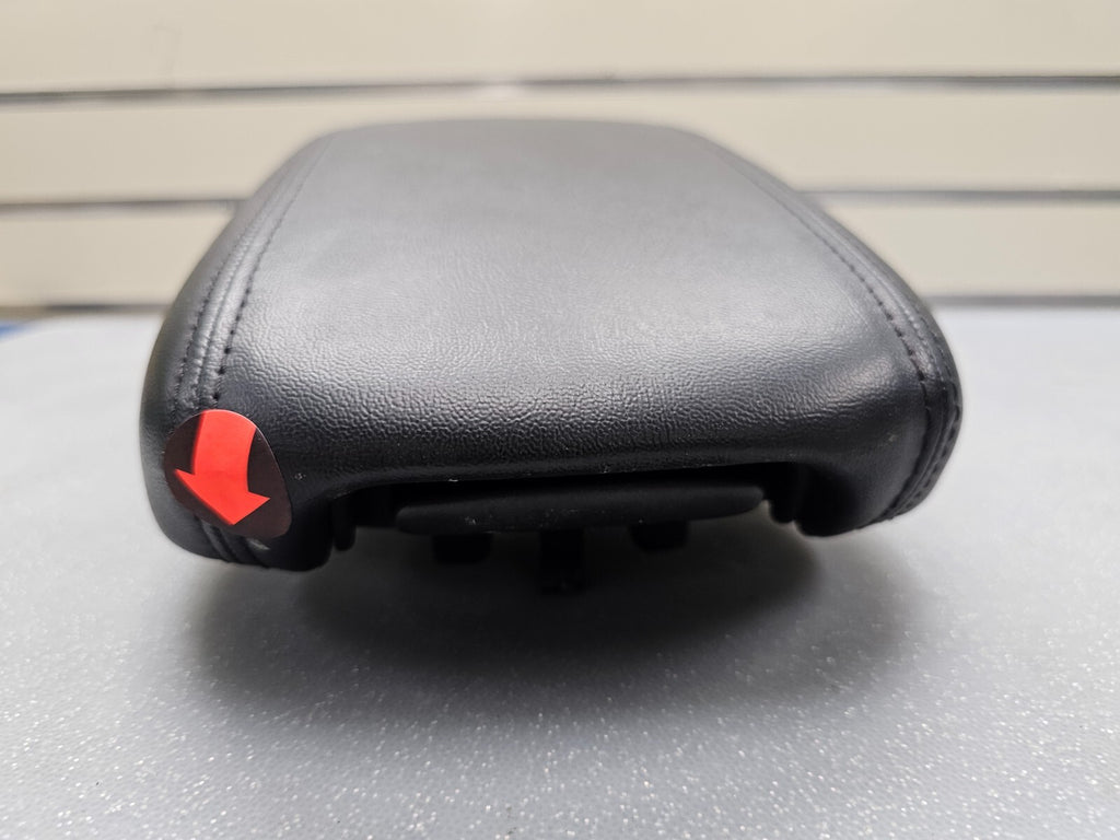 🔥13-16 DODGE DART CENTER CONSOLE ARM REST LID LEATHER BLACK TOP PAD COVER BLACK