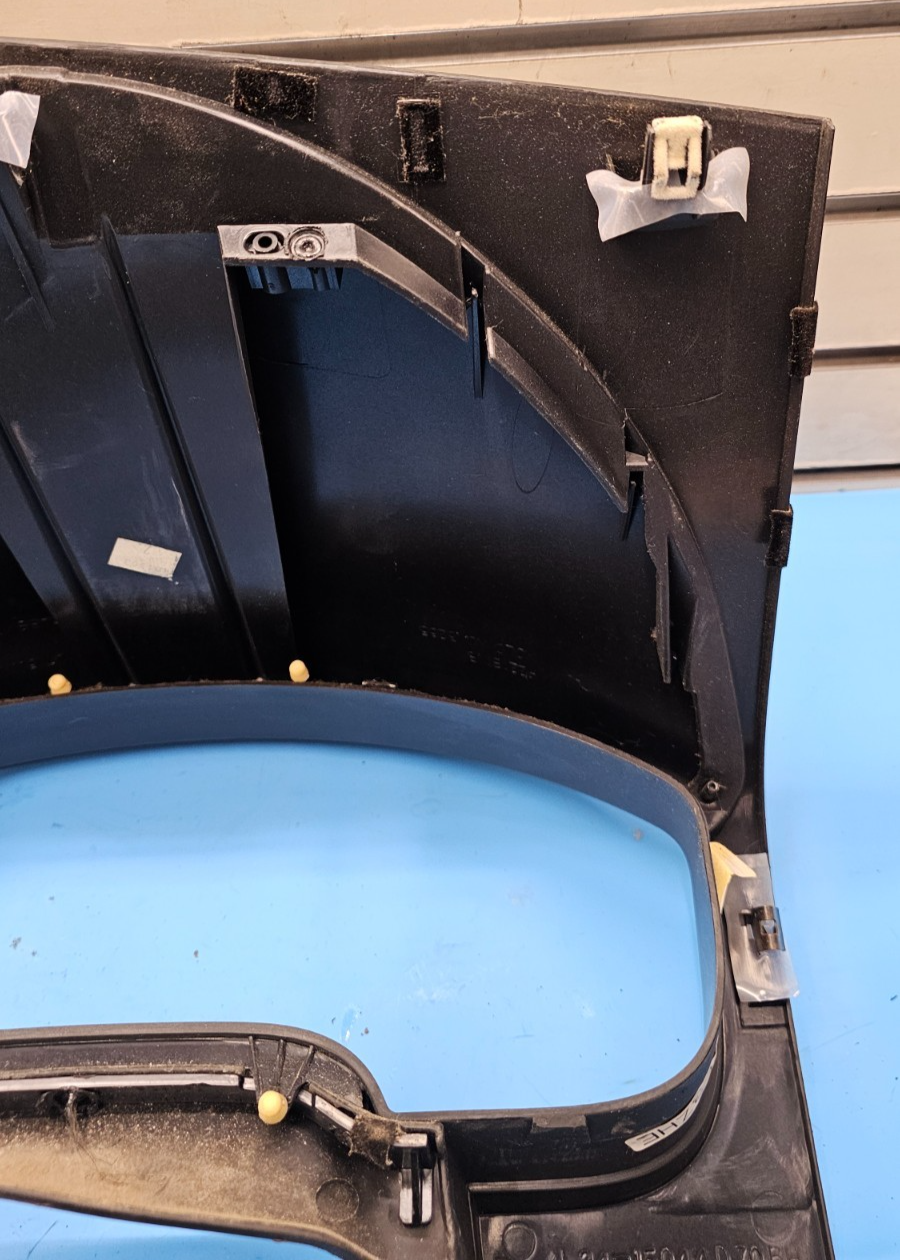 🔥04-08 Ford F150 Dash Instrument CLUSTER Bezel Speedometer Gauge Trim Black C14