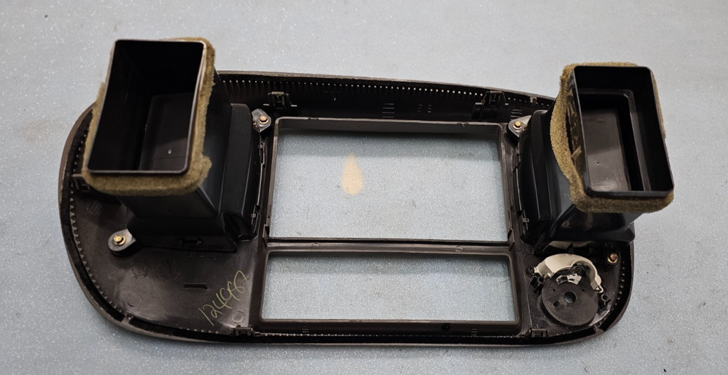 🔥97-03 Ford F-150 Dash Radio Stereo Climate BEZEL Trim Panel Line DK TAN B1
