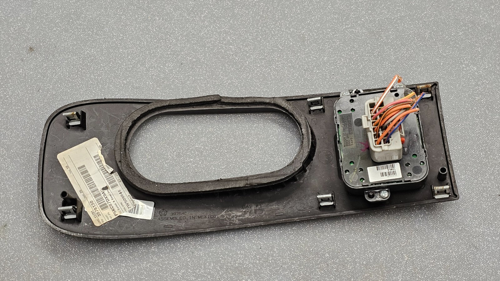 🔥05-07 Jeep Liberty Left Driver Power Window Control Switch Shifter Bezel Black