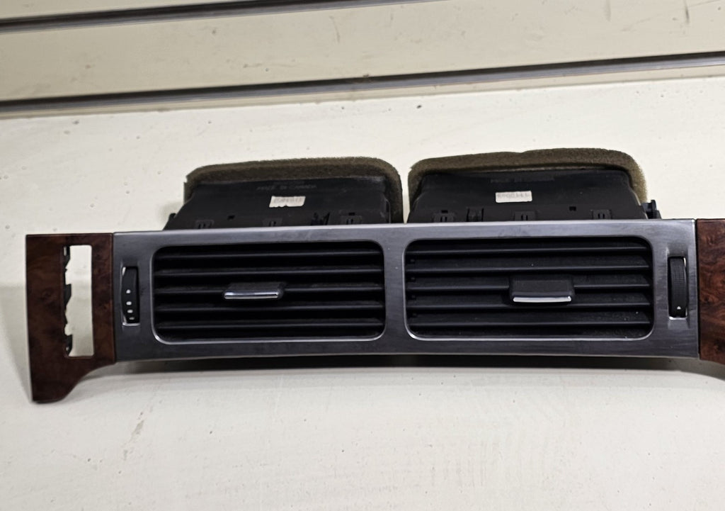 🔥07-13 Suburban TAHOE YUKON Dash Radio Bezel Trim RIGHT Panel w/ Vent WOOD B36