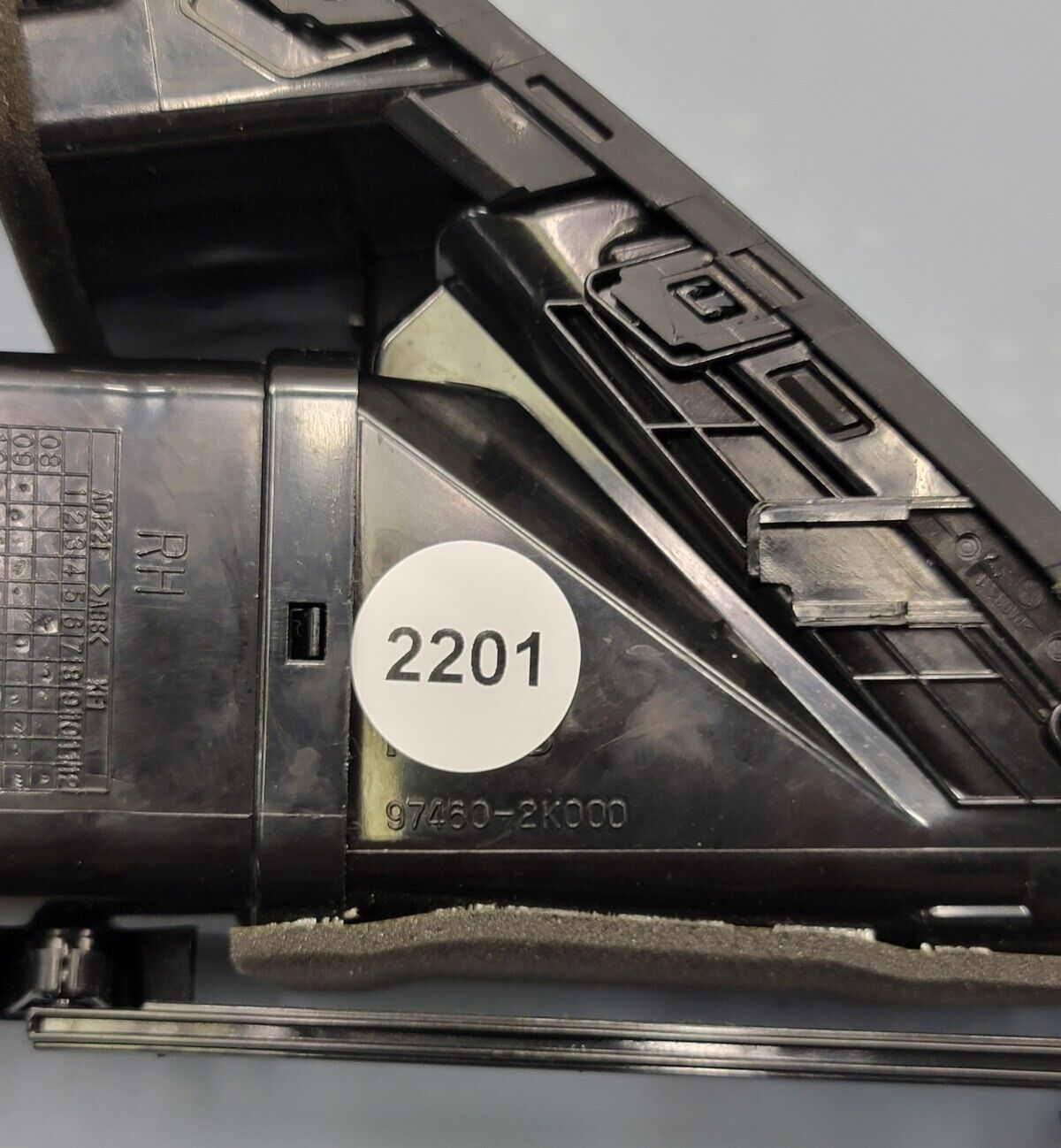 🔥2010-2013 Kia Soul Dash Right Side A/C AC Heater Air Vent Grille BLACK