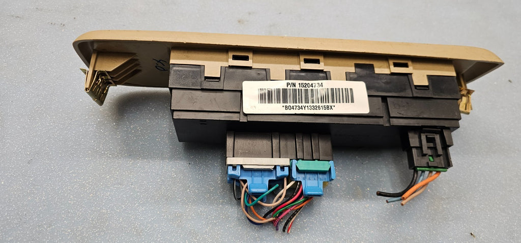 🔥02-05 BUICK RAINER ENVOY RIGHT PASSENGER SIDE WINDOW SWITCH TAN