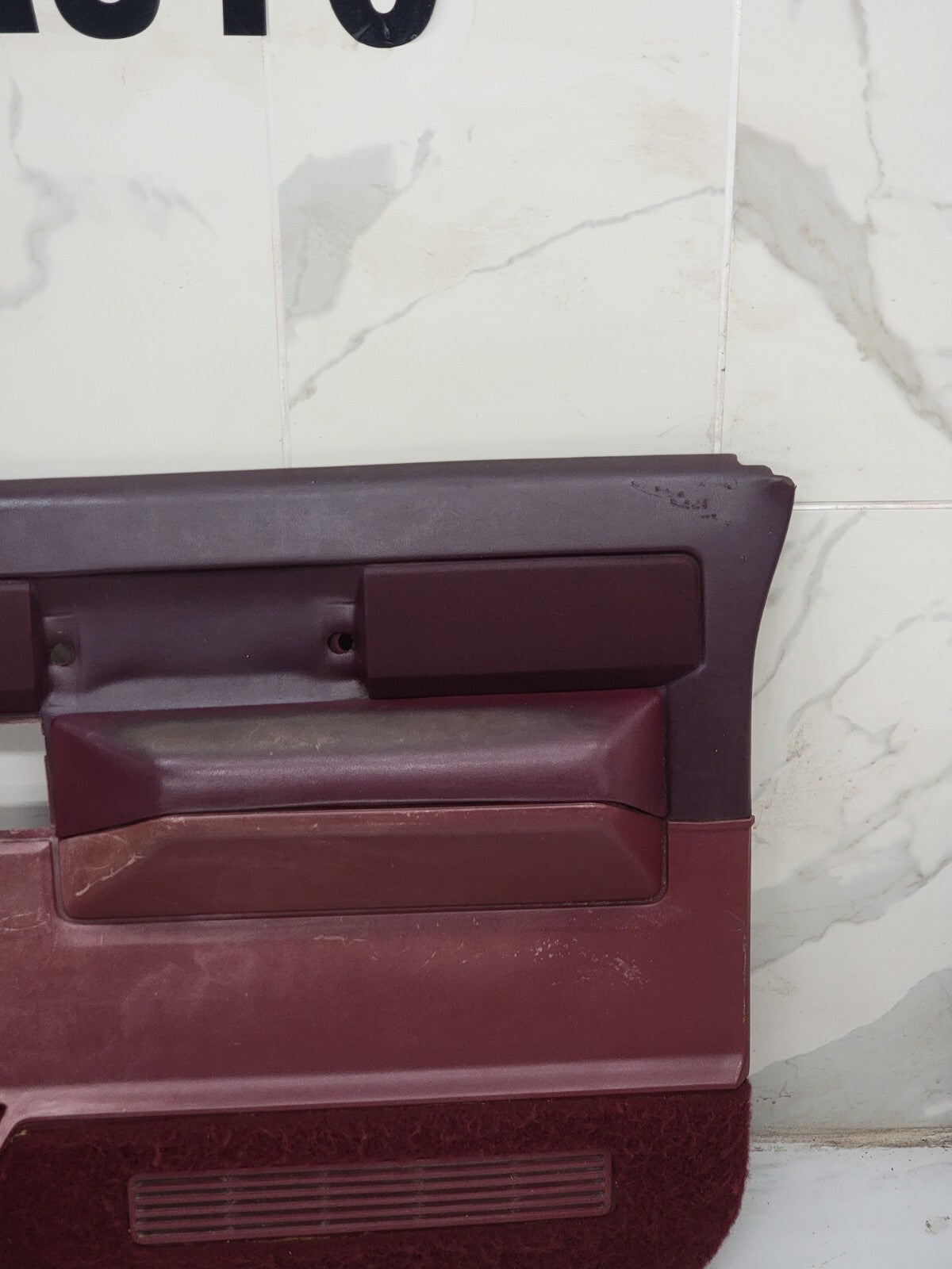 🔥88-94 CHEVY GMC C/K Suburban DOOR PANEL Front right passenger w/Auto Maroon D1