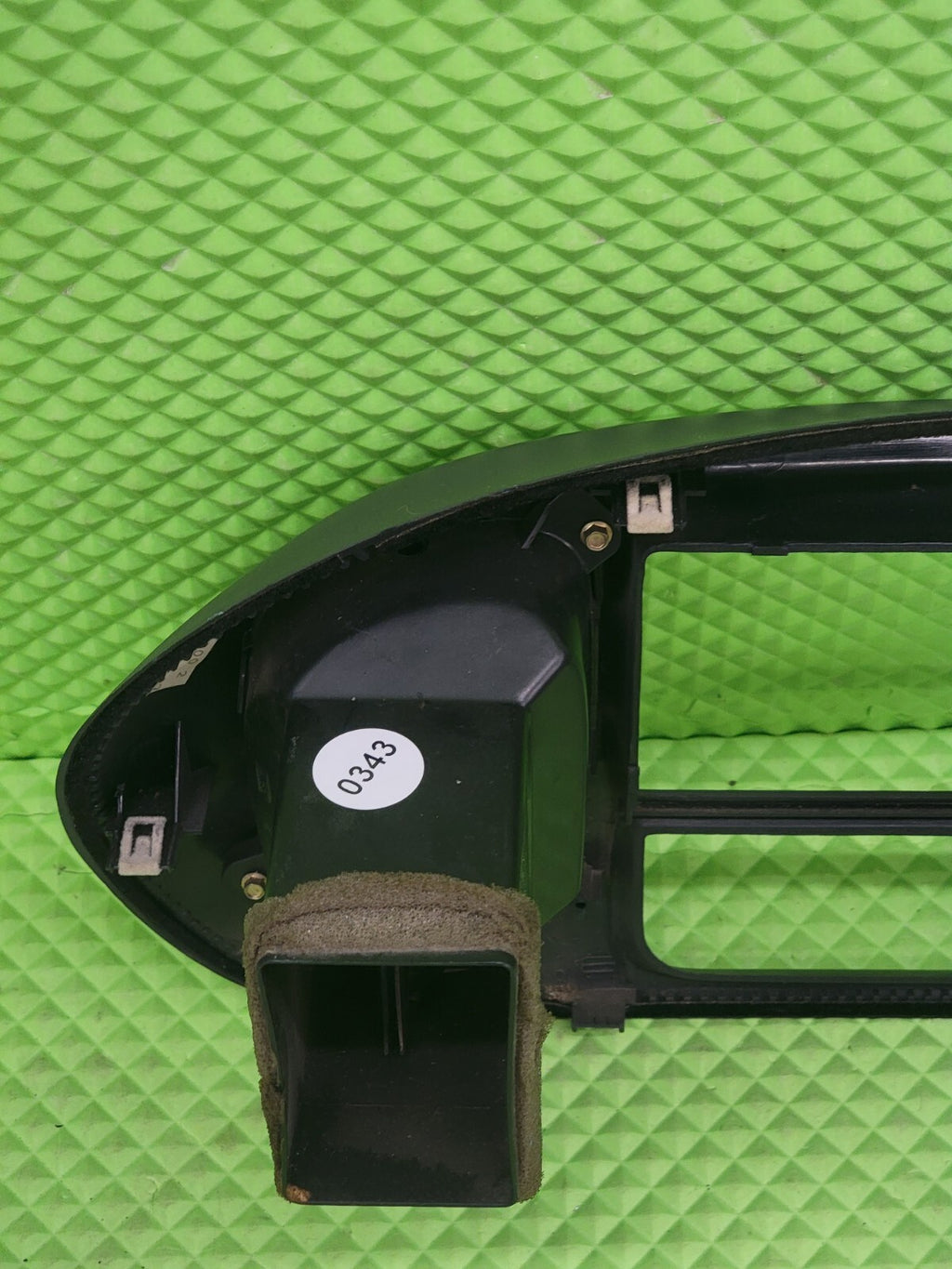 🔥1997-2003 Ford F150 Center Dash Radio Climate BEZEL TRIM Panel Line Gray B1