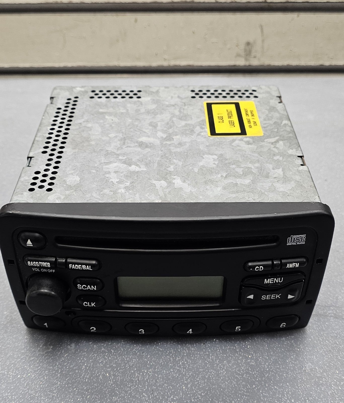 🔥00-03 FORD FOCUS DASH FRONT RADIO STEREO AM/FM SINGLE DISC CD BLUETOOTH PLAYER