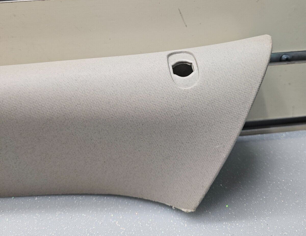 🔥07-13 Silverado Sierra A Pillar Roof Molding LEFT Driver Speak LIGHT GRAY P2