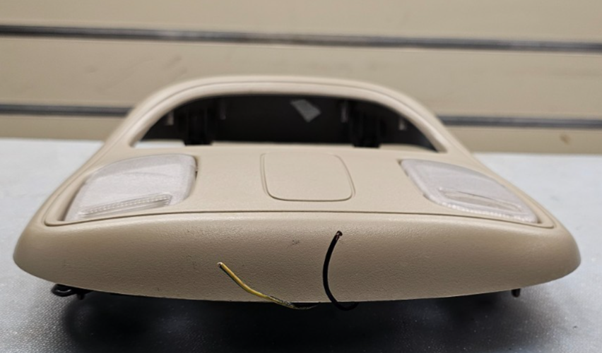 🔥02-05 Dodge RAM Overhead Console DOME Light Roof Storage Compartment TAN 05