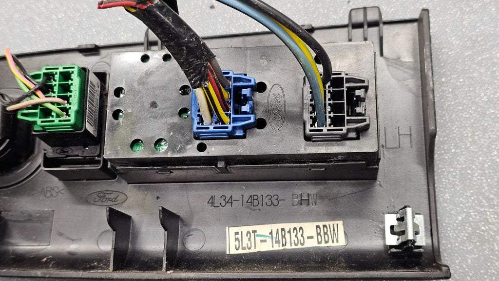 🔥04-08 Ford F150 Left Driver Master Door Window Power Switch Control BLACK WS24
