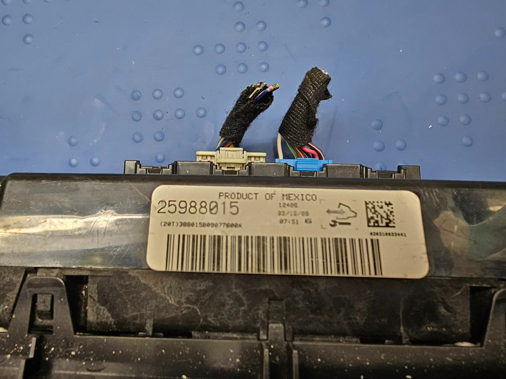 🔥06-11 IMPALA DASH AC HEATER TEMPERATURE CLIMATE CONTROL PANEL AIR CONDITIONING