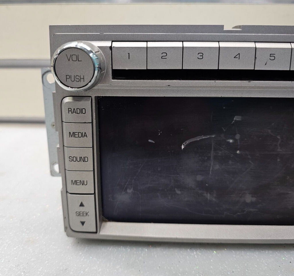 09-14 Lincoln Navigator Dash Radio CD AM FM Navigation Player Receiver Screen