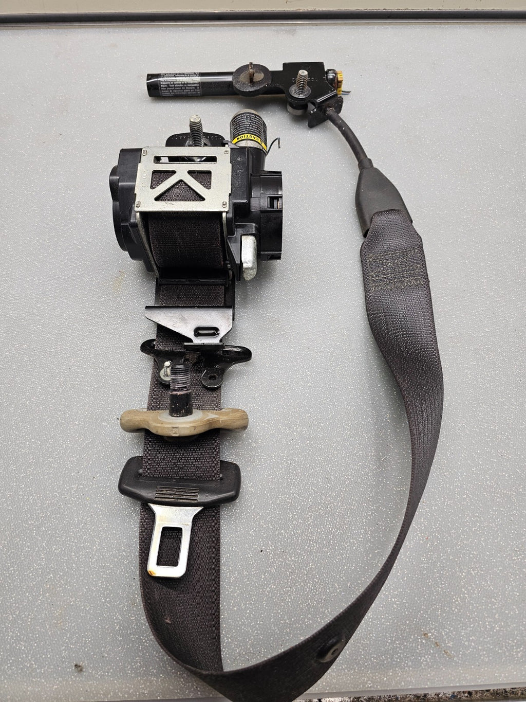 🔥2013-2016 Ford Fusion S SE Left Driver Seat Belt Retractor Assembly Black OEM