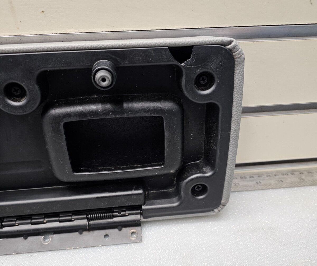 🔥04-09 Dodge DURANGO Center Console ARMREST LID Compartment Top LIGHT GRAY L5