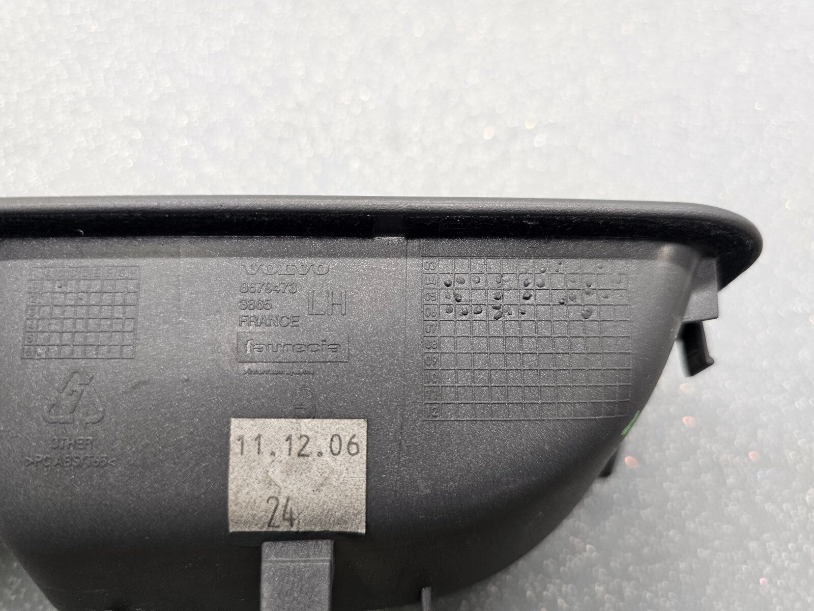 🔥04-07 VOLVO S40 V50 LEFT DRIVER DOOR WINDOW CONTROL SWITCH ASSEMBLY GRAY OEM
