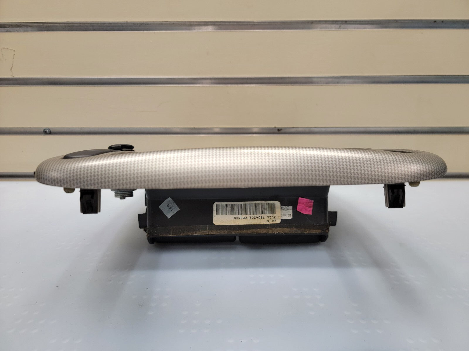 02-05 FORD EXPLORER RADIO AUDIO CLIMATE TEMPERATURE CONTROL BEZEL TRIM silver