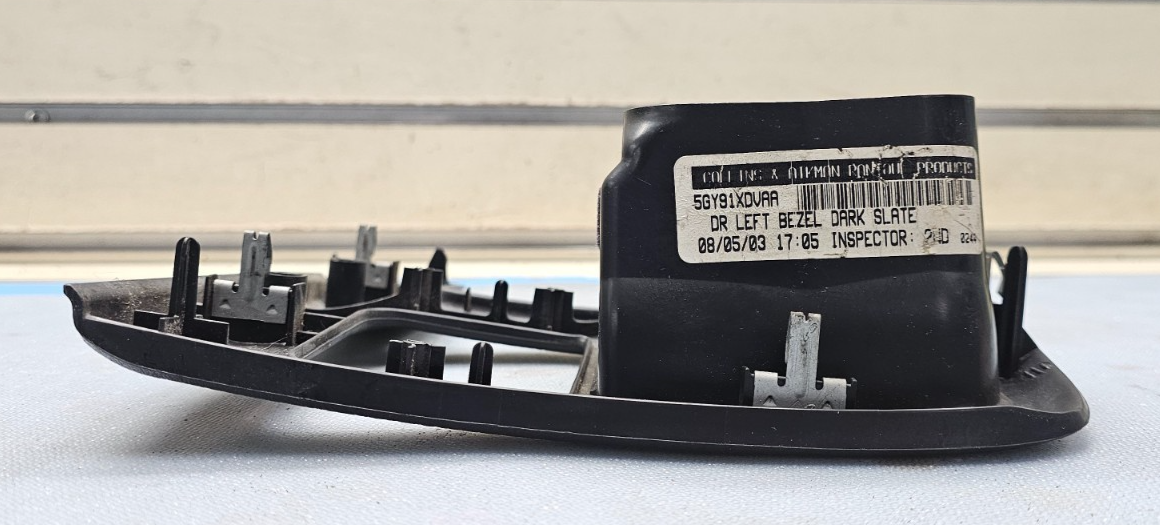 🔥02-05 Dodge RAM Dash Front Left Driver Headlight Switch Bezel Air Vent BLACK