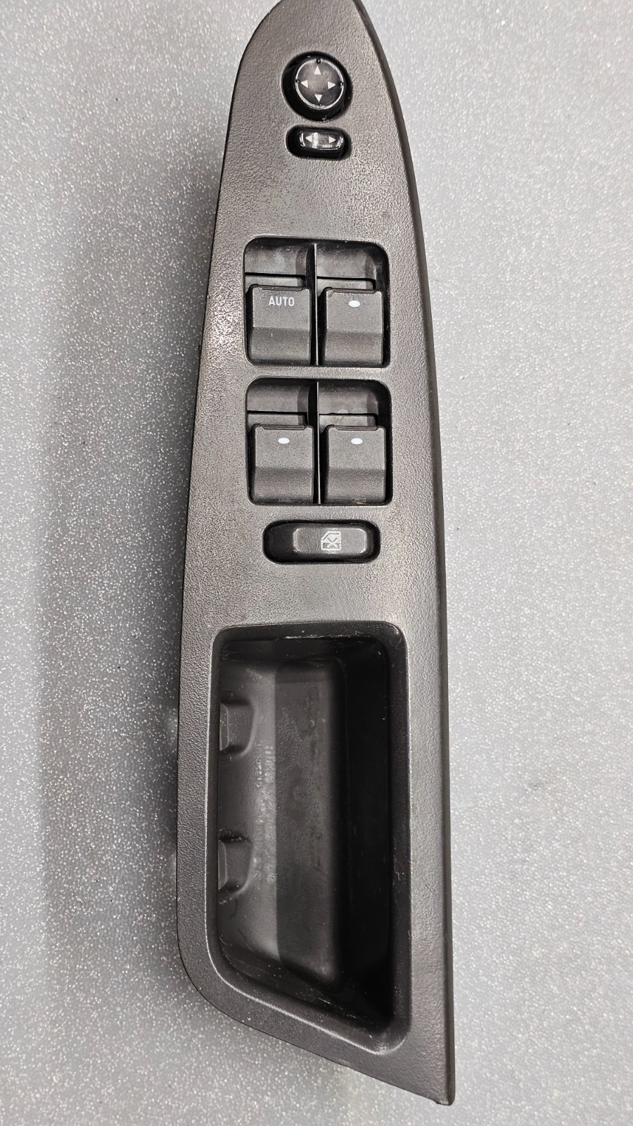 🔥09-16 CHEVY IMPALA LEFT DRIVER MASTER POWER DOOR WINDOW SWITCH BEZEL BLACK