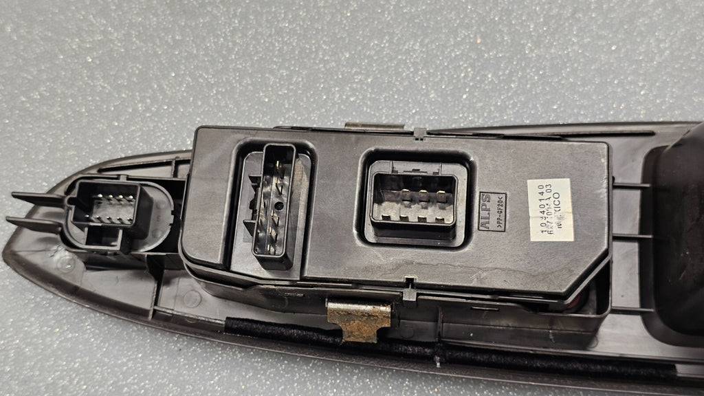 🔥06-08 CHEVY IMPALA LEFT DRIVER MASTER POWER WINDOW SWITCH BEZEL ASSEMBLY BLACK