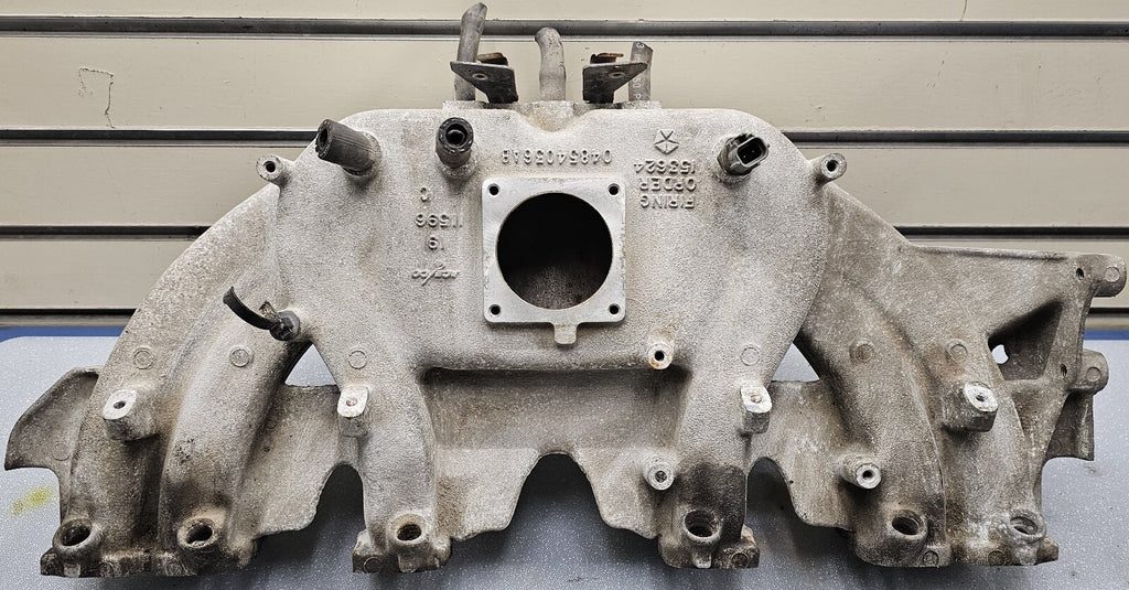 91-06 Jeep Cherokee Wrangler TJ 4.0 High Output Plenum Bare Intake Manifold OEM