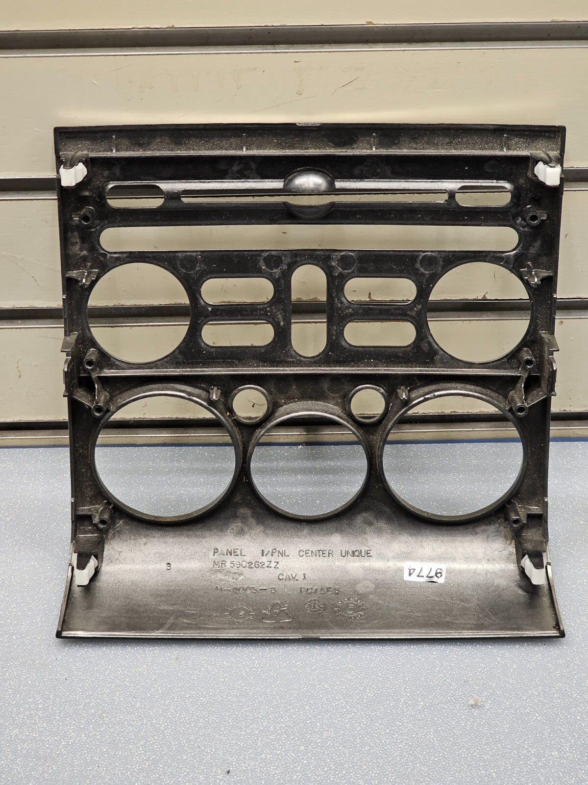 🔥06-08 Galant Dash AM FM Radio Display Stereo Climate Trim Panel Bezel Silver