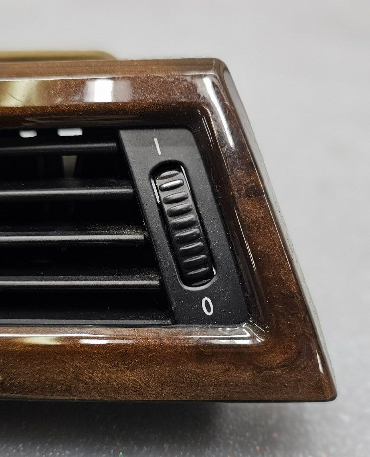 🔥04-10 BMW 535I 525I 530I 550I Dash Left Driver A/C AC Air Vent Heater Wood