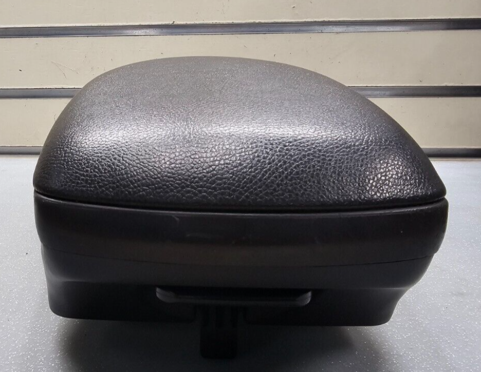 11-13 Hyundai Elantra Center Console Leather Armrest Lid Top Pad Assembly Black