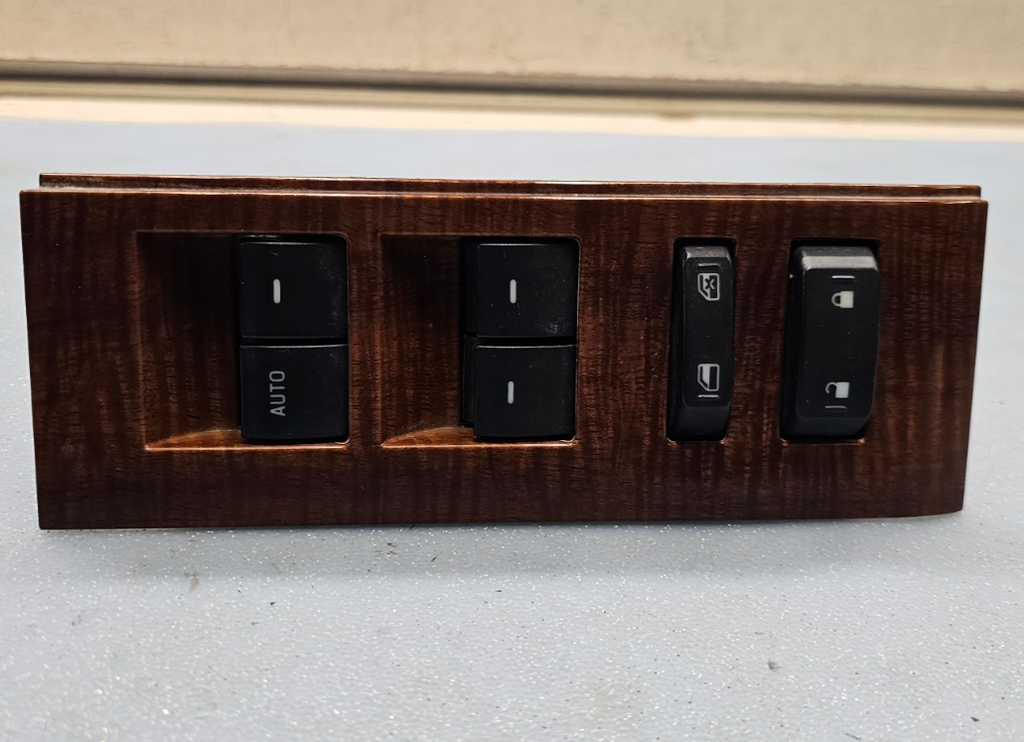 🔥06-10 EXPLORER MOUNTAINEER FRONT LEFT DRIVER MASTER POWER WINDOW SWITCH WOOD