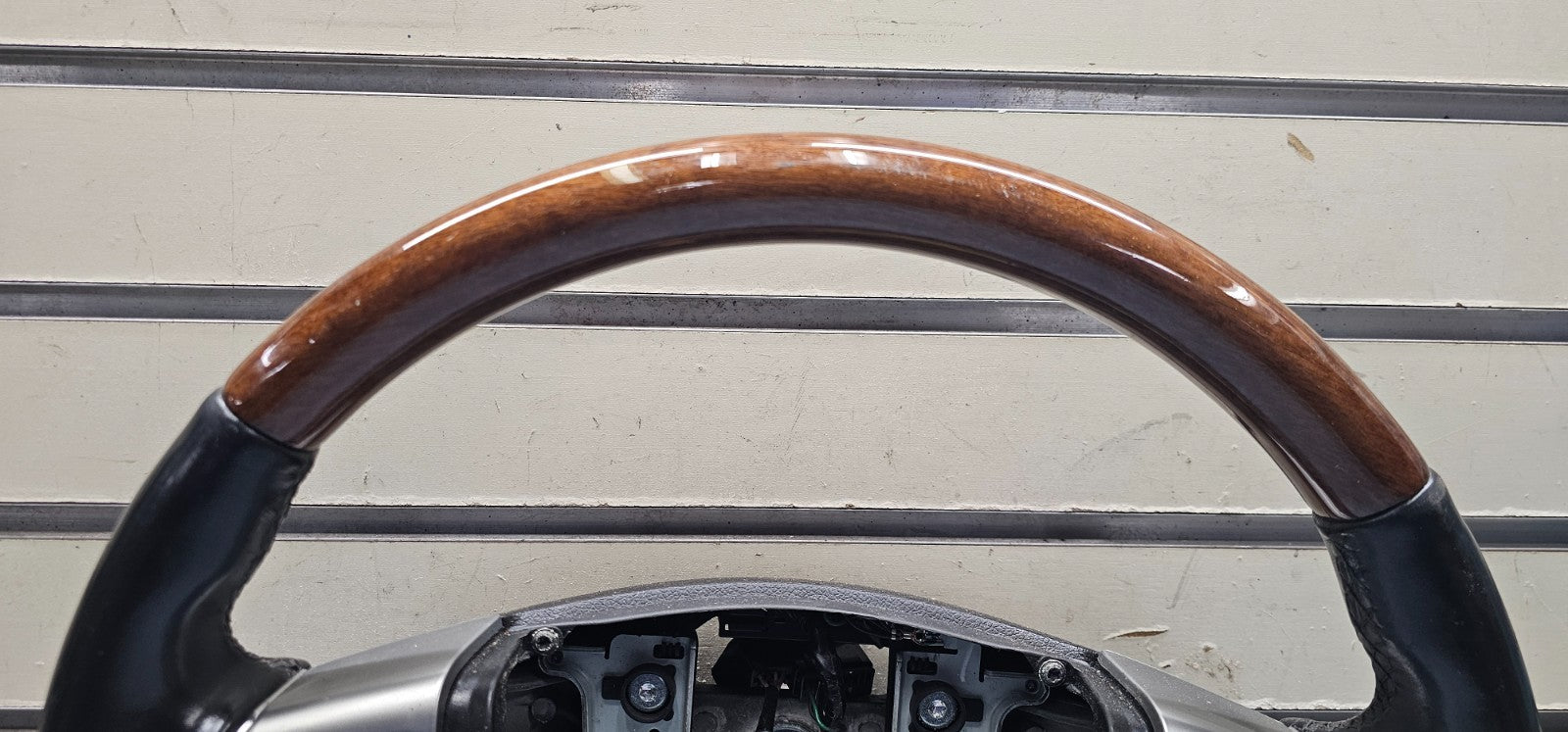 🔥2010 Cadillac SRX Driver Steering Wheel w/Audio Cruise Control OEM BLACK/WOOD