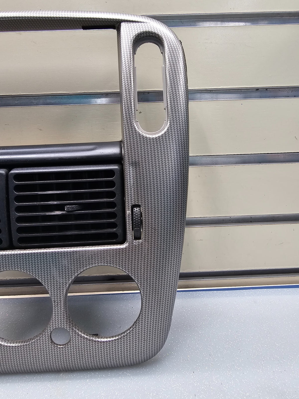 🔥02-05 FORD EXPLORER RADIO AUDIO CLIMATE TEMPERATURE CONTROL BEZEL TRIM silver
